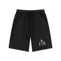 Mineral Wash Waffle Knit Shorts